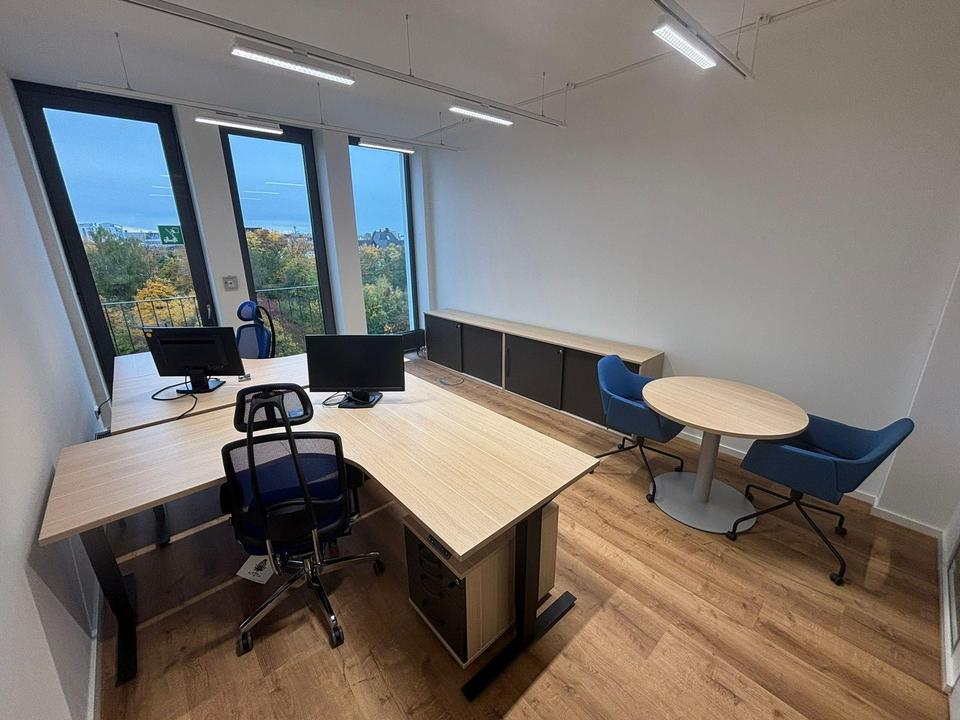 Sonnendurchflutete Panorama-Arbeitsplätze, Einzelbüros & Meetingräume – sofort bezugsfähig am OEZ – Bild 6