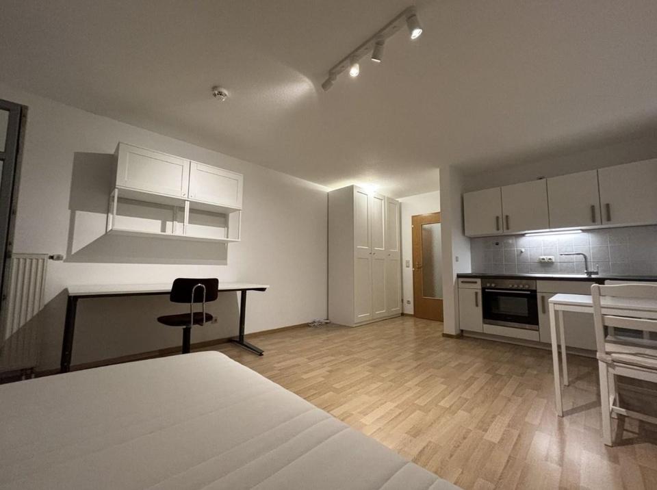 1 Zi Apartment voll möbliert, EBK, West-Balkon, TG (frei ab sofort) – Bild 3