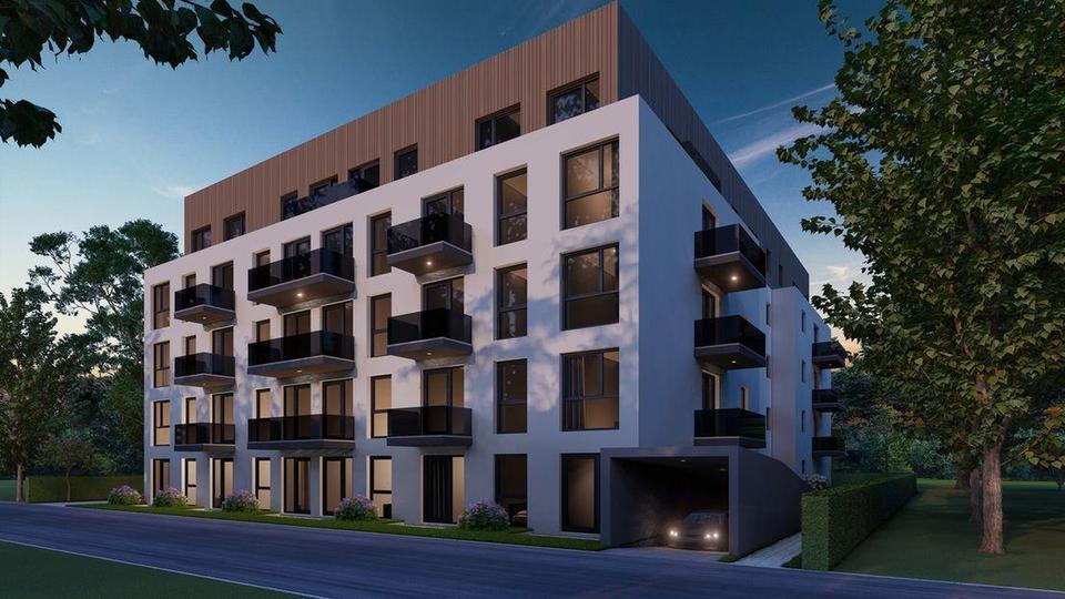 Bester Energiestandard! Moderne 1-Zi-Wohnung mit Balkon und Küche - KFW 40 NH – Bild 5