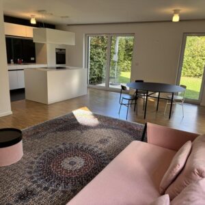 3 Zimmer-Designwohnung mit über 100 m2 Garten in Null-Heizenergie-Passivhaus: 6,8 kWh/(m2a)