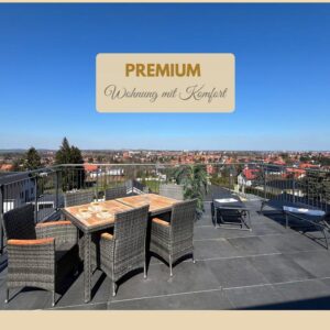 Komfortwohnung mit Dachterrasse, Aufzug, EBK & voller Ausstattung!