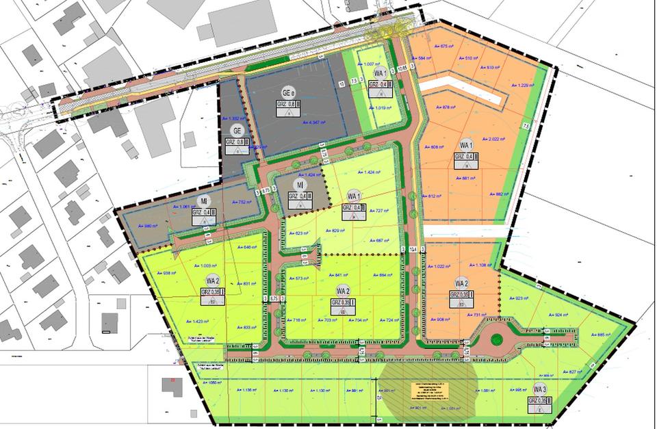 Neues Baugebiet in Bispingen, zentrale Lage