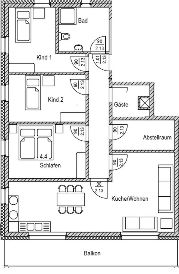 ***Exklusiv&Barrierefrei: 4-Zimmer-Wohnung im Zentrum – inkl. Einbauküche*** – Bild 26