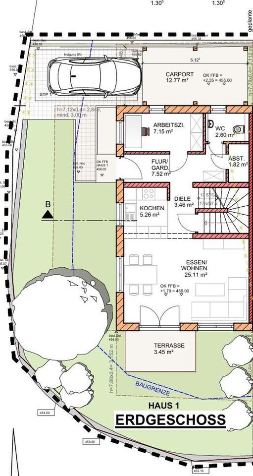 Neubau Reiheneckhaus in Top Lage – Bild 2