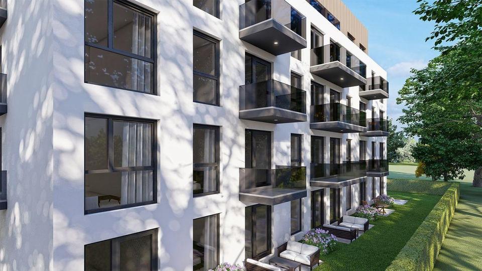 Bester Energiestandard! Moderne 1-Zi-Wohnung mit Balkon und Küche - KFW 40 NH – Bild 8