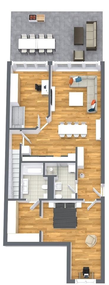 *Zwei Wohnungen u. 5x Stellplätze - Eigennutzer o. Kapitalanleger* – Bild 30