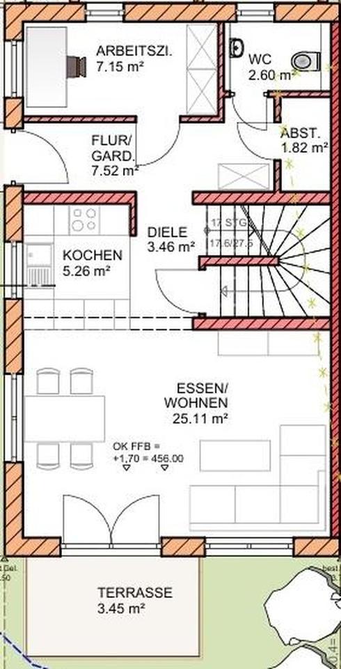 Neubau Reiheneckhaus in Top Lage – Bild 3