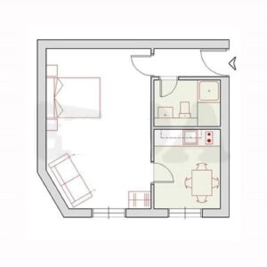 Kleine süße 1- Zimmer - Wohnung Bergmannstr. / Viktoria & Gleisdreieck-Park