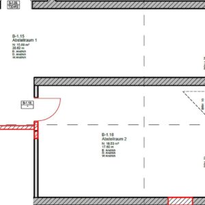 Lagerfläche bestehend aus 2 Räumen zu vermieten in Hamburg / Fuhlsbüttel