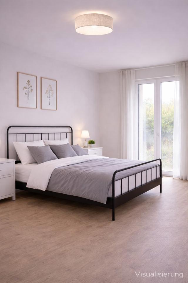 Neubau-Erstbezug: Hochwertig möblierte 2-Zimmer-Wohnung mit Garten + Stellplatz in Frankfurt-Hausen – Bild 3