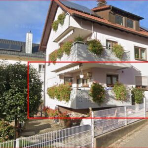 Modernisierte 3-Zi.-Wohnung mit großem Balkon, in FR- Opfingen