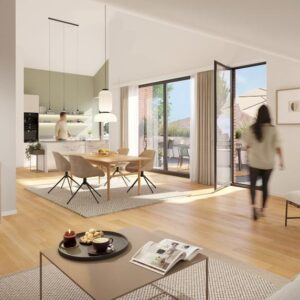 Penthouse in zentraler Lage in Coesfeld mit 2 Carports