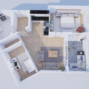 Erstbezug! Barrierefreie Neubauwohnung mit Loggia & (TG-Stellplatz) in Darmstadt-Mitte