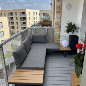 Luxuriöse 3-Zimmer-Wohnung im 4. OG mit Balkon in Graben-Neudorf
