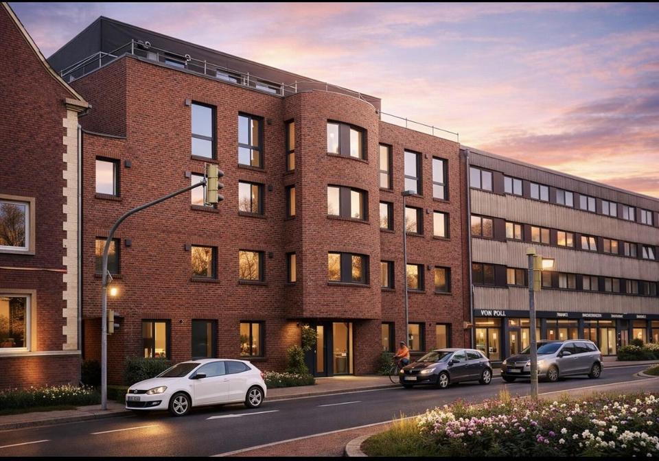 Zentrales Wohnen in Emden! EG Wohnung mit 2 Zimmern in den Pagodenhöfen – Bild 3