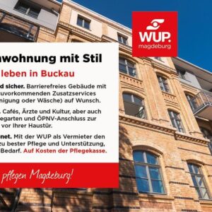 Barrierefreie 3-Raum-Seniorenwohnung in Magdeburg-Buckau