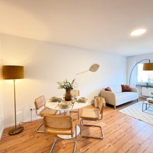 Moderne 3-Zimmer Wohnung in Bahnhofsnähe. Renoviert, bezugsfrei, provisionsfrei