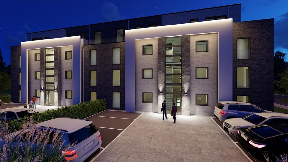 Neubau Wohnung mit Garten, Terrasse & EBK - Erdwärme, Aufzug, Stellplatz usw. – Bild 2