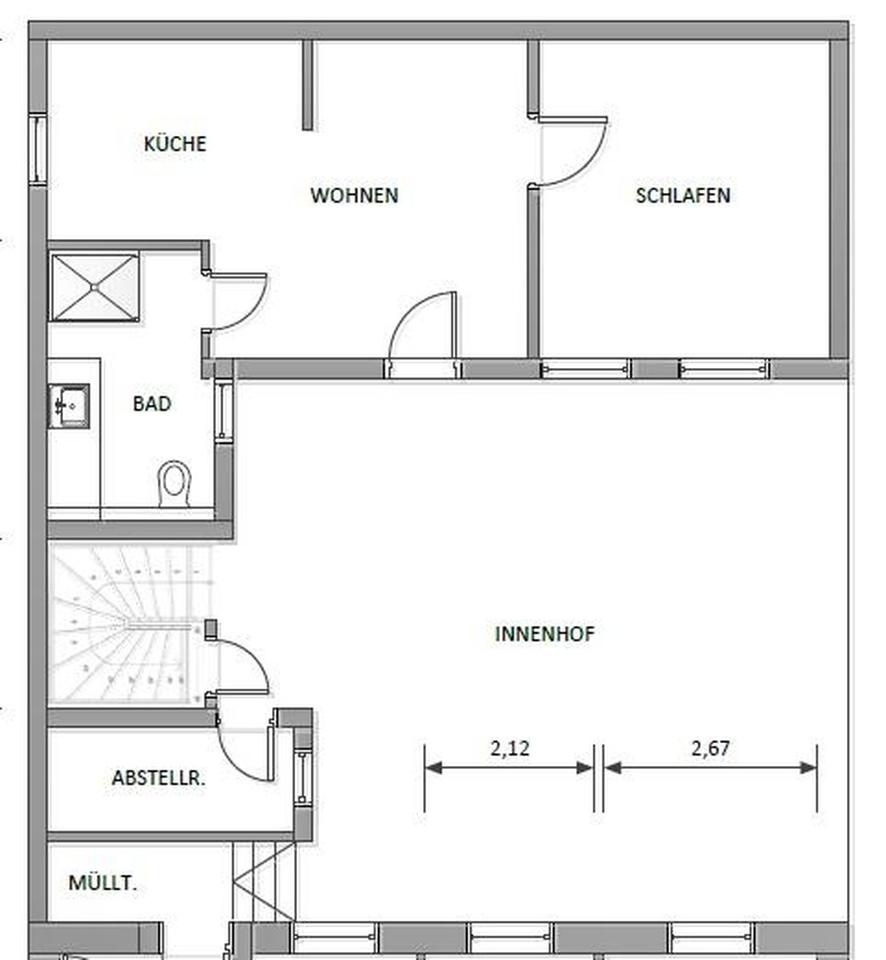 Zentrale Wohnung mit Terrasse (Objekt KF191) – Bild 9