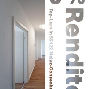 Kernsanierte 3-Zi. Kapitalanlage in Mainz-Gonsenheim | 6% Rendite | vollvermietet