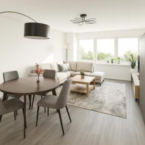 Sanierte Dachgeschosswohnung mit Südblick über den Dächern von Sendling