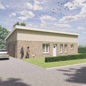 Exklusiver Flachdachbungalow ohne Maklergebühren