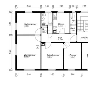 Großzügige 4-Zimmer-Wohnung mit separatem WC in zentraler Lage von Göppingen