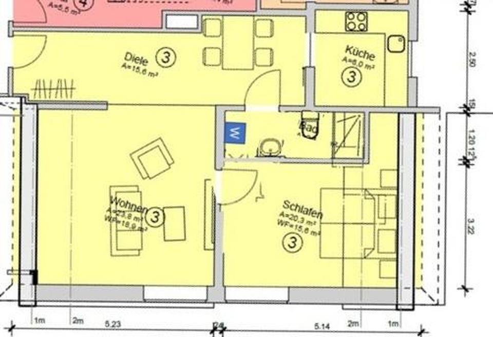 Modernisierte 2-Zi Wohnungen in ruhiger Lage von PI-Thesdorf – Bild 7