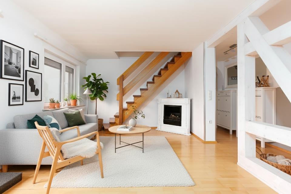 Raum zum Wachsen: Lichtdurchflutete Maisonette mit Dachterrasse – Bild 24