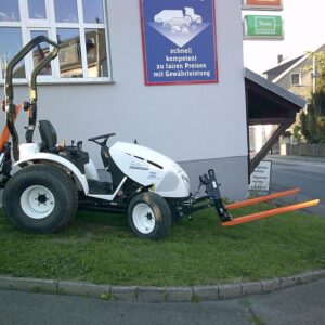 VARES Palettengabel TRB500V  Dreipunkt und Kuppeldreieck klappbar