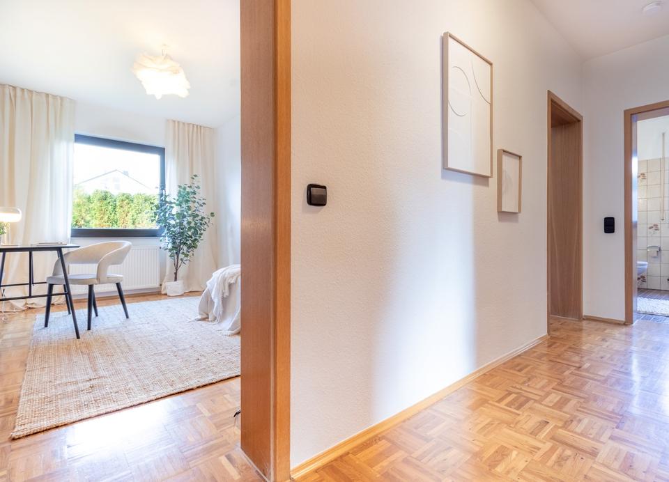 ***Lichtdurchflutete 4-Zimmer-Wohnung in Kassel-Harleshausen - mit großem Balkon & Garage*** – Bild 12