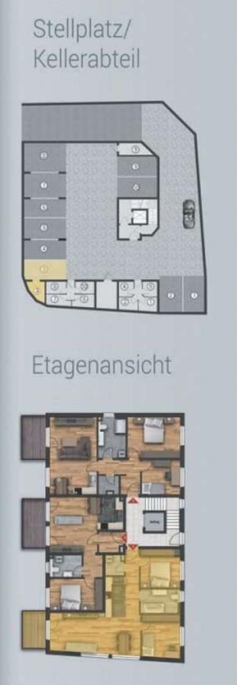 Neubau 2021: Zentrale 3-Zimmer-Wohnung (76,14 qm) in Nürnberg Eibach – Bild 10
