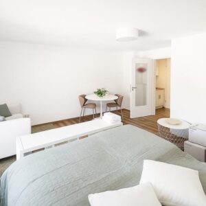 EOS urban living – Möblierte 1-Zimmerwohnung im Nordend