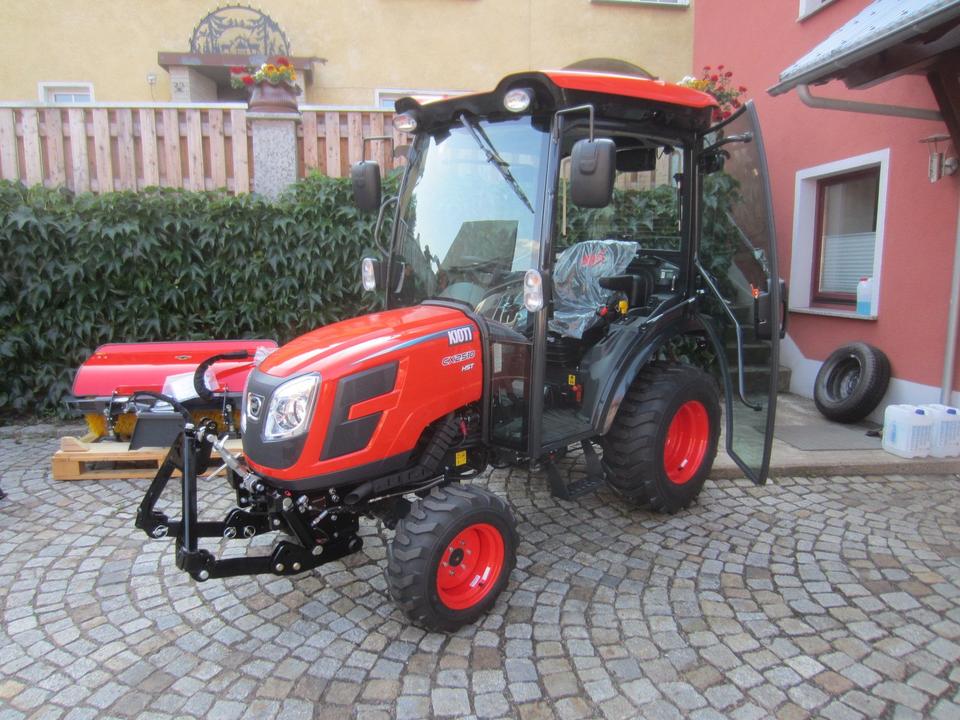 Allrad Traktor KIOTI CX2510 HST Kabine Klima Neumaschine – Bild 3