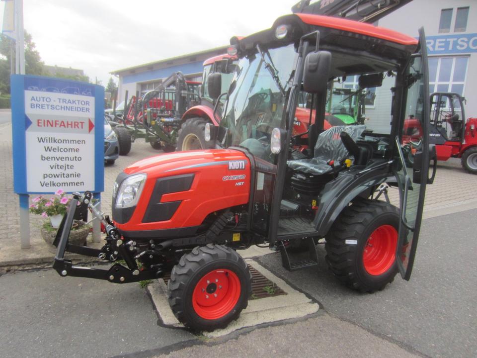 Allrad Traktor KIOTI CX2510 HST Kabine Klima Neumaschine – Bild 16