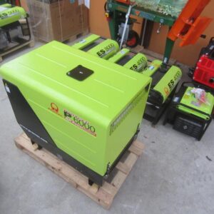 Not Strom Aggregat PRAMAC P 6000 AVR 400V YANMAR Diesel E-Start