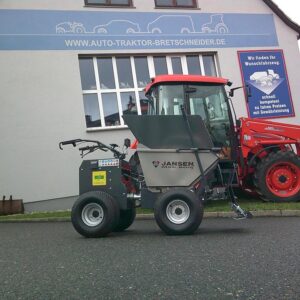 Motorschubkarre Jansen MSK-800X, 800W E-motor, 4x4, ALLRAD