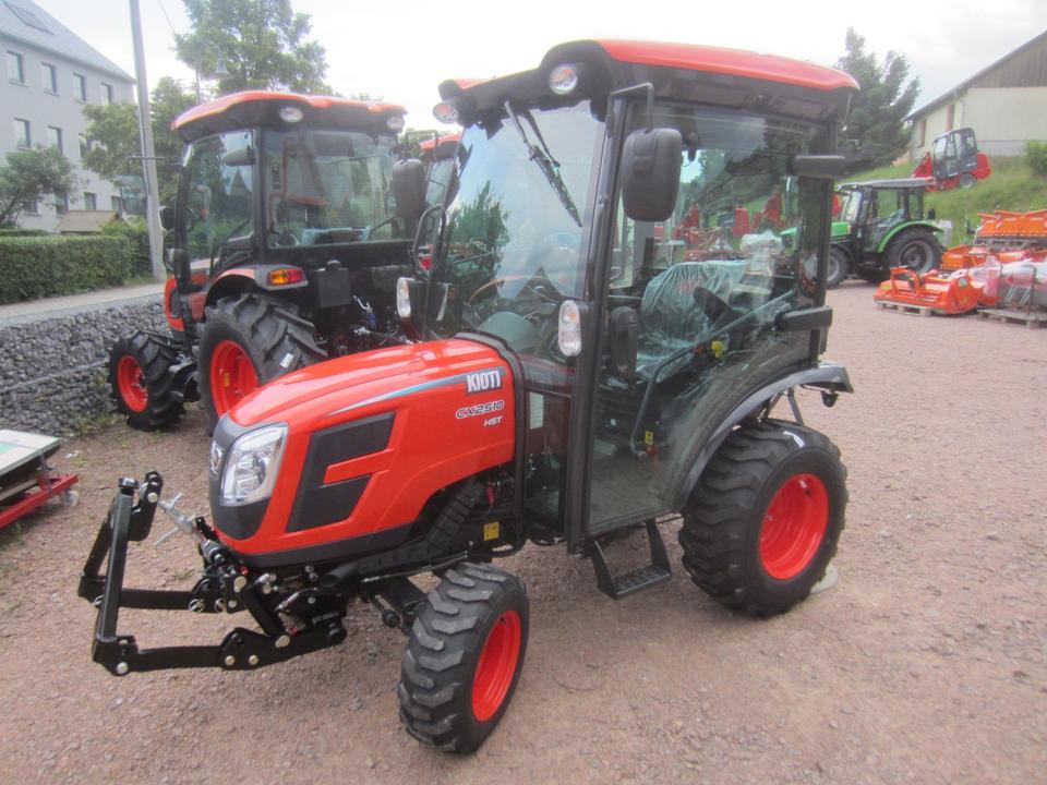 Allrad Traktor KIOTI CX2510 HST Kabine Klima Neumaschine – Bild 18