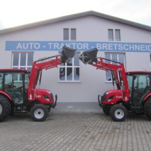 Allradtraktor TYM T 495 Frontlader Kabine Klima Stage 5 >Aktion<