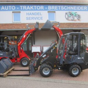 TOYO Hoflader 826 Kabine Black Edition Schaufel und Gabel neu