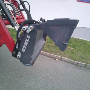 SkidSteer STOLL 4 in 1 Schaufel hydraulische Klappschaufel 140 cm
