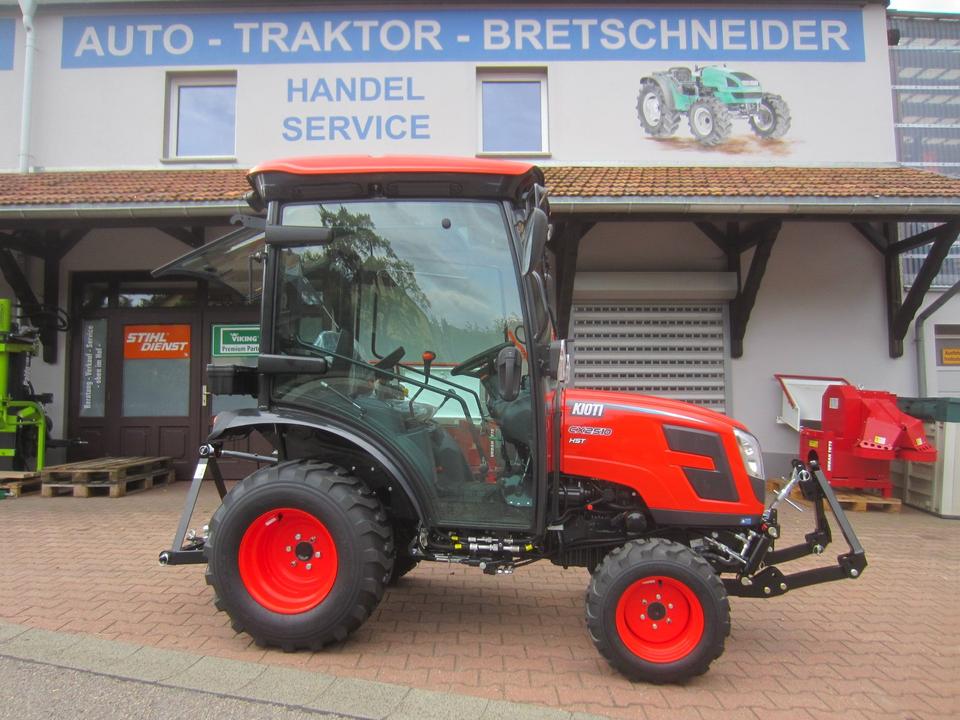 Allrad Traktor KIOTI CX2510 HST Kabine Klima Neumaschine