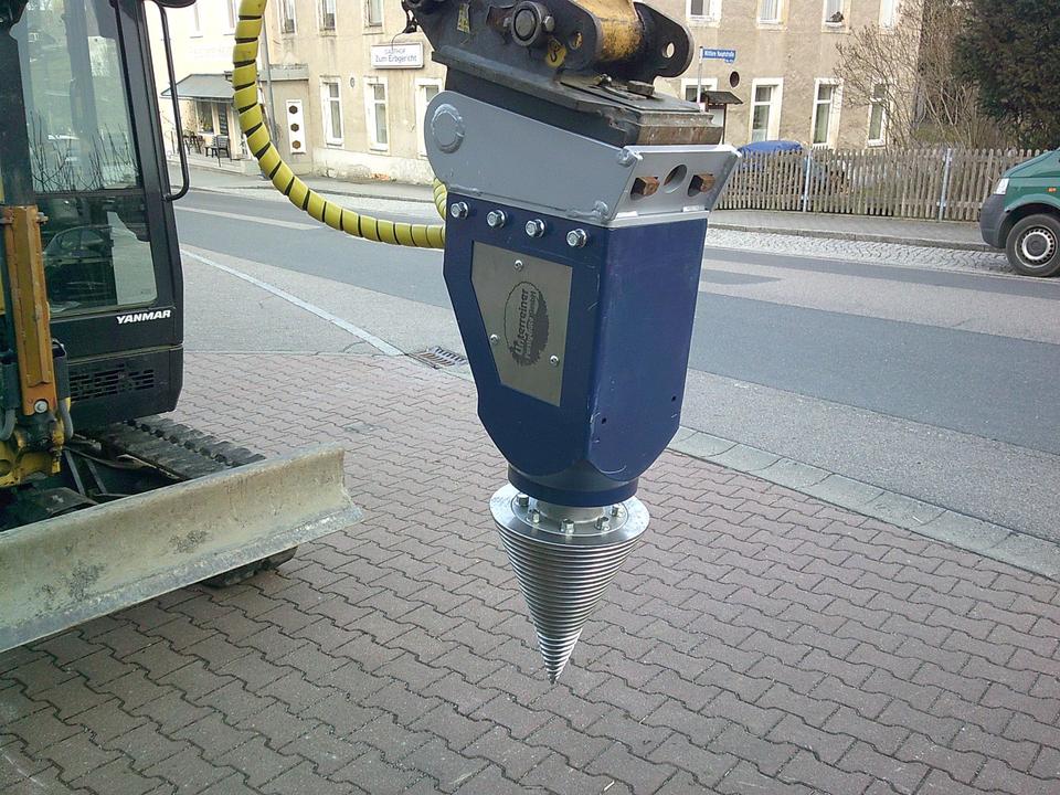 Kegelspalter UNTERREINER KB 800 für Baggeranbau netto = brutto – Bild 11
